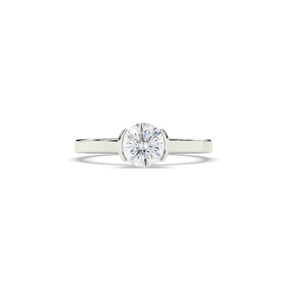 Liana Round Solitaire Ring