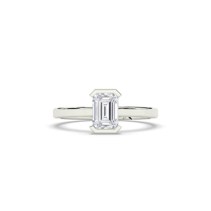 Marisa Emerald Solitaire Ring