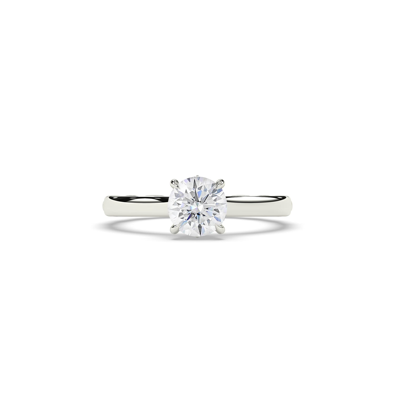 Amalia Round Solitaire Ring