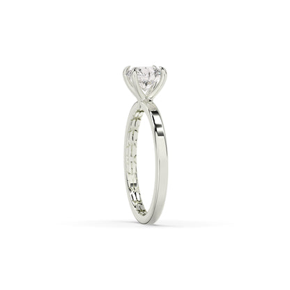 Isabell Round Solitaire Ring