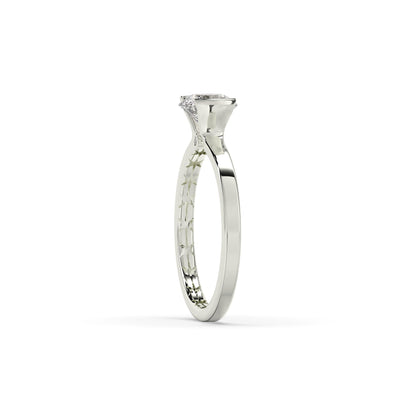 Liana Round Solitaire Ring