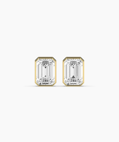 Valerie Emerald Stud Earring