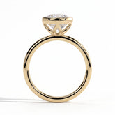 Thalia Radiant Bezel Ring 585 Yellow Gold upright 