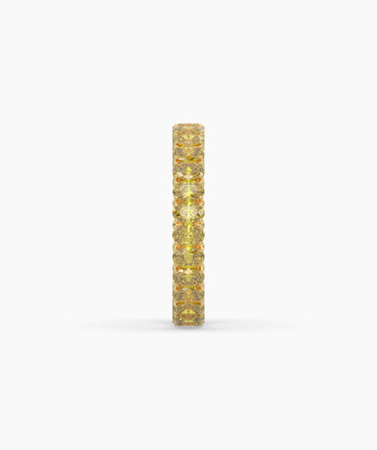 Nina Yellow Oval Eternity Ring