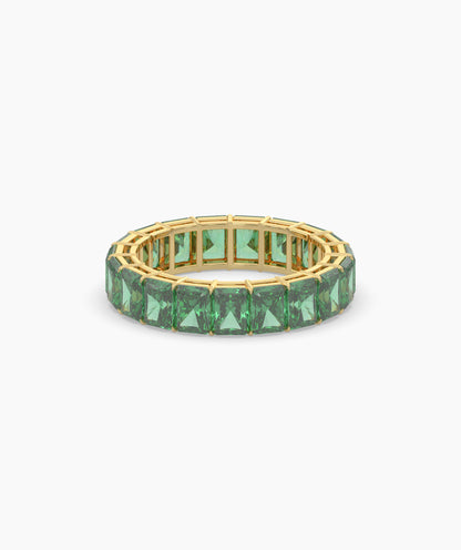 Amira Green Emerald Eternity Ring