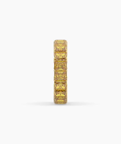 Selene Yellow Emerald Eternity Ring