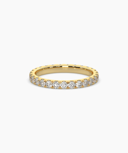 Aurora Round Eternity Ring