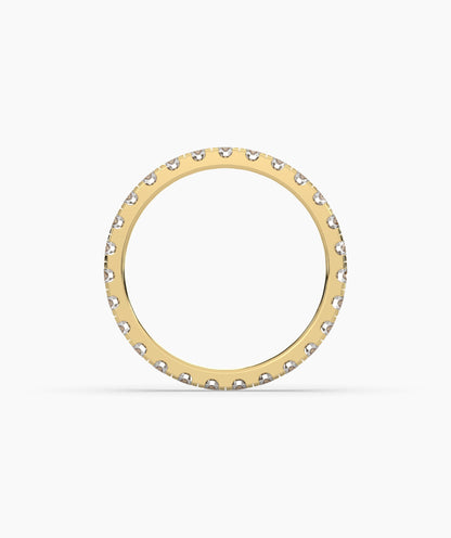 Aurora Round Eternity Ring