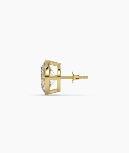 Monique Oval Stud Earring