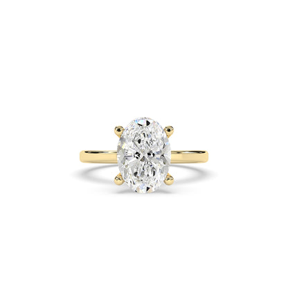 Juna Oval Solitaire Ring