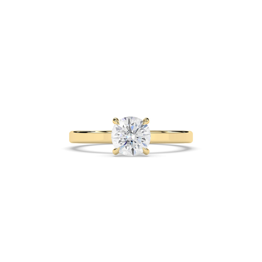 Isabell Round Solitaire Ring