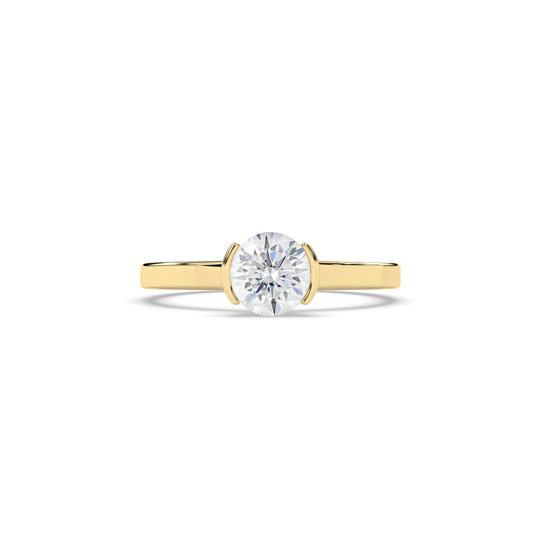 Liana Round Solitaire Ring