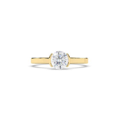 Liana Round Solitaire Ring