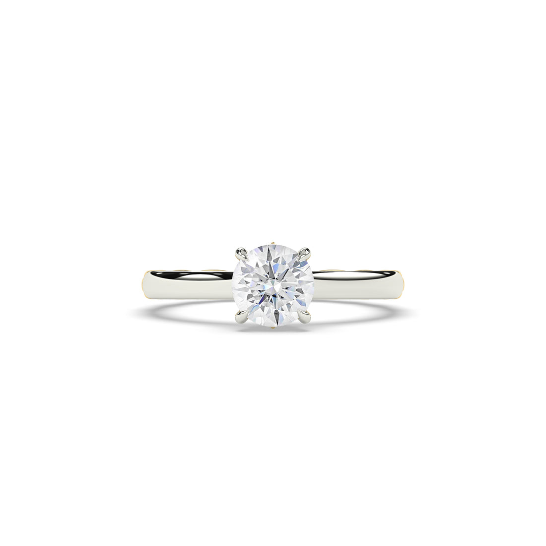 Amalia Round Solitaire Ring