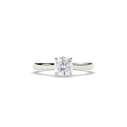 Amalia Round Solitaire Ring