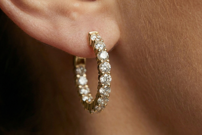 Tatja Runder Creolen Ohrring │ Ø18mm