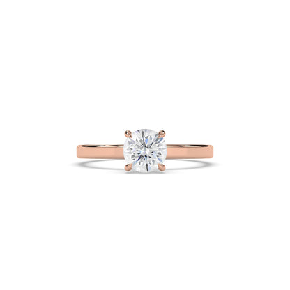 Isabell Round Solitaire Ring