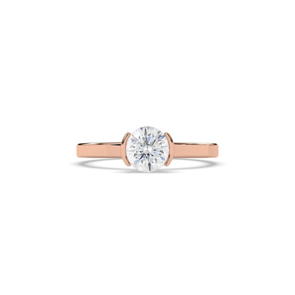 Liana Round Solitaire Ring