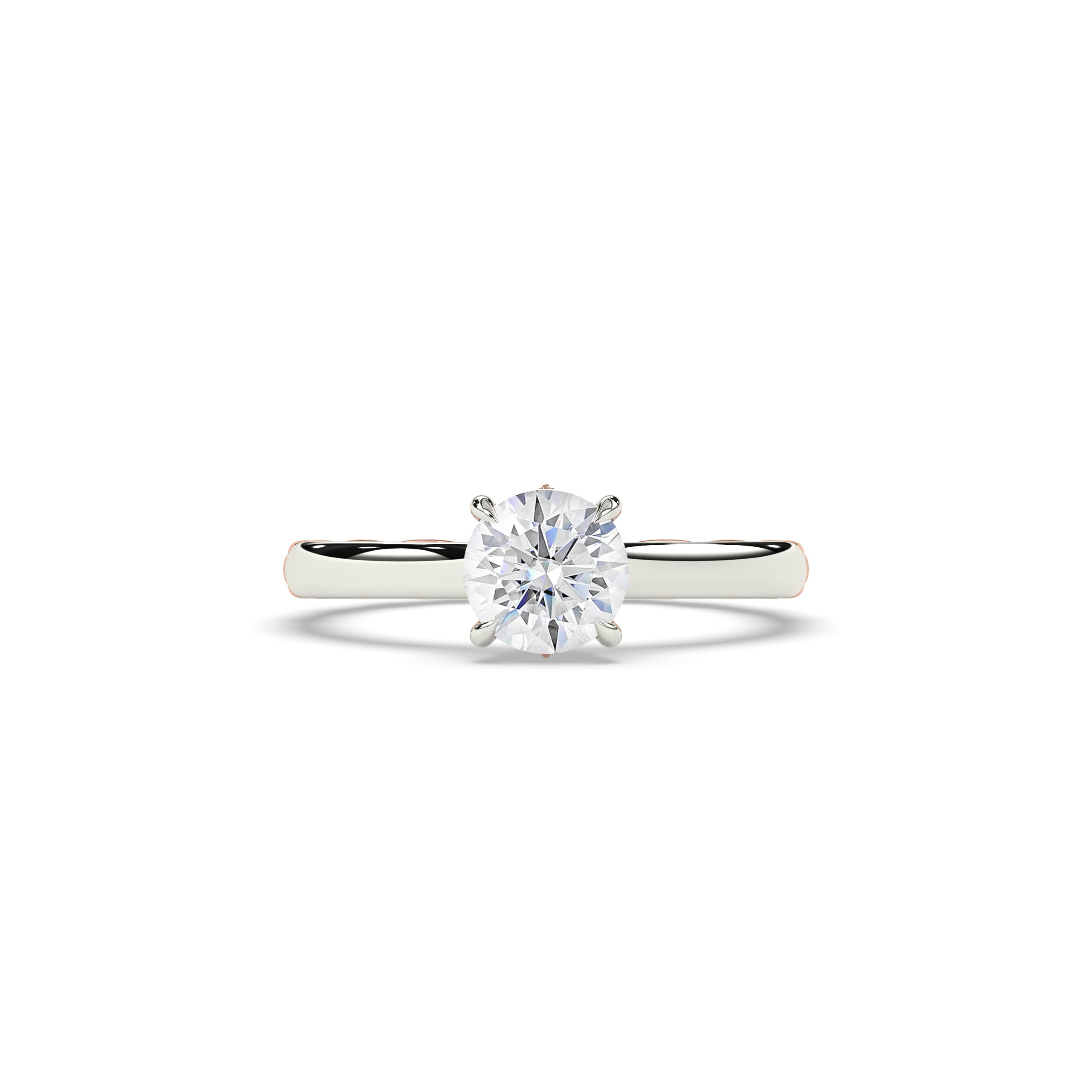 Amalia Round Solitaire Ring