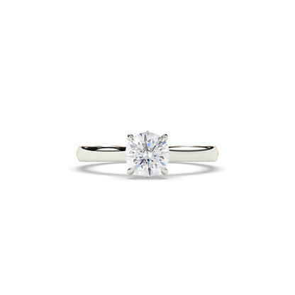 Amalia Round Solitaire Ring