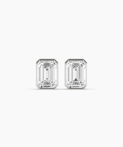 Valerie Emerald Stud Earring