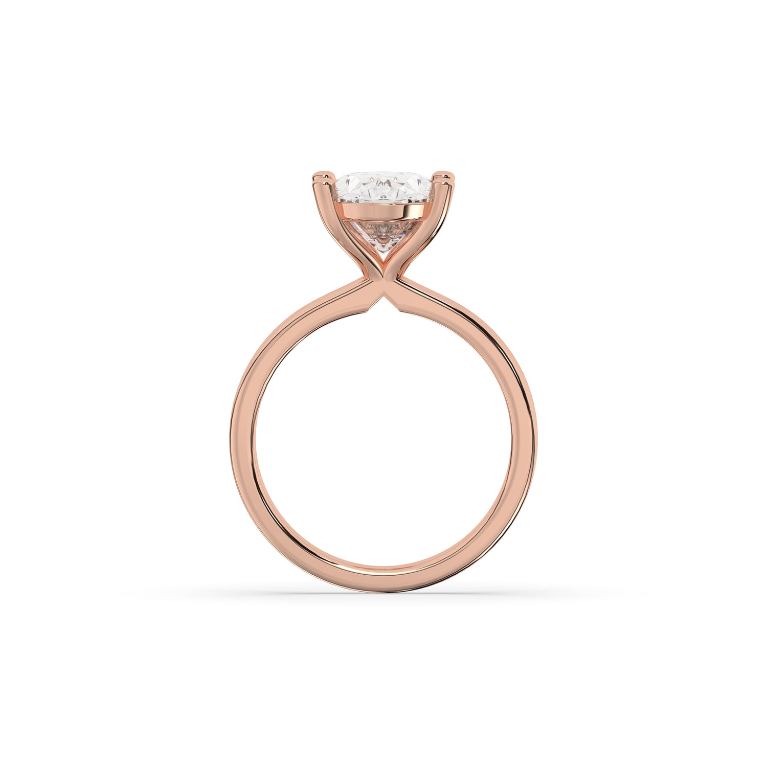 Juna Oval Solitaire Ring