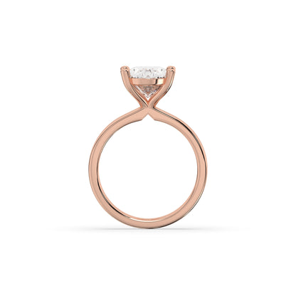 Juna Oval Solitaire Ring
