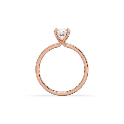 Isabell Round Solitaire Ring
