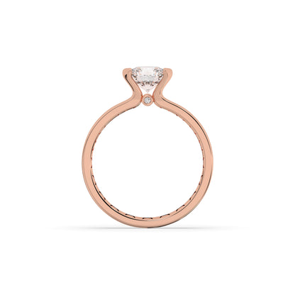 Liana Round Solitaire Ring