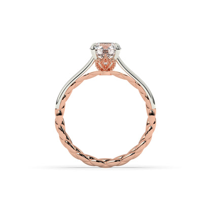 Amalia Round Solitaire Ring