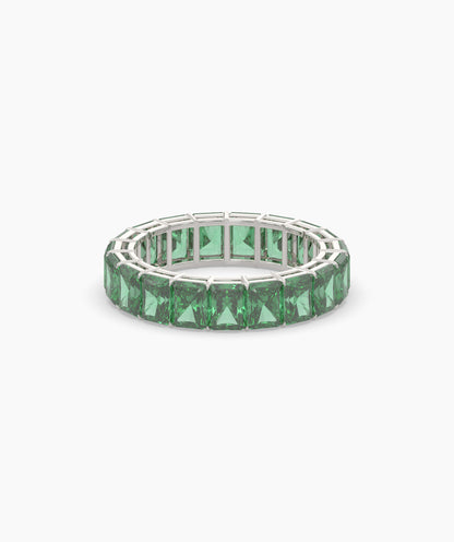 Amira Green Emerald Eternity Ring