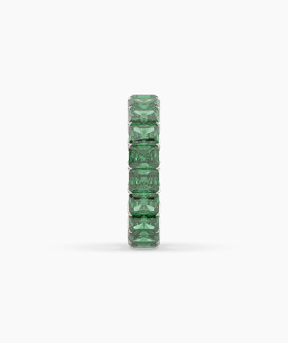 Amira Green Emerald Eternity Ring