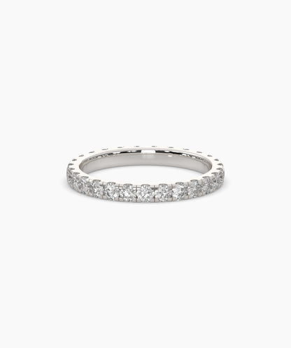 Aurora Round Eternity Ring