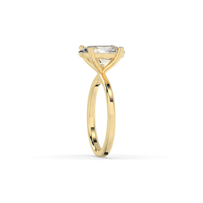 Juna Oval Solitaire Ring
