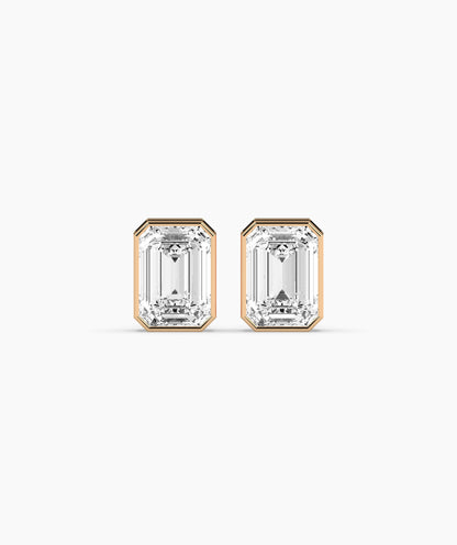 Valerie Emerald Stud Earring