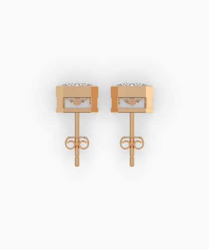 Valerie Emerald Stud Earring