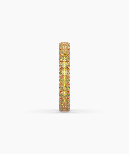 Nina Yellow Oval Eternity Ring