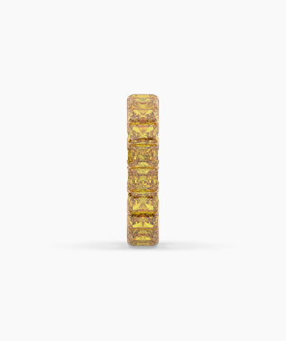 Selene Yellow Emerald Eternity Ring