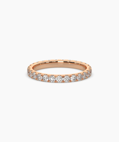 Aurora Round Eternity Ring