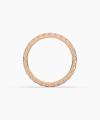 Aurora Round Eternity Ring