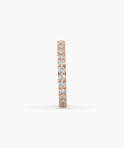 Aurora Round Eternity Ring