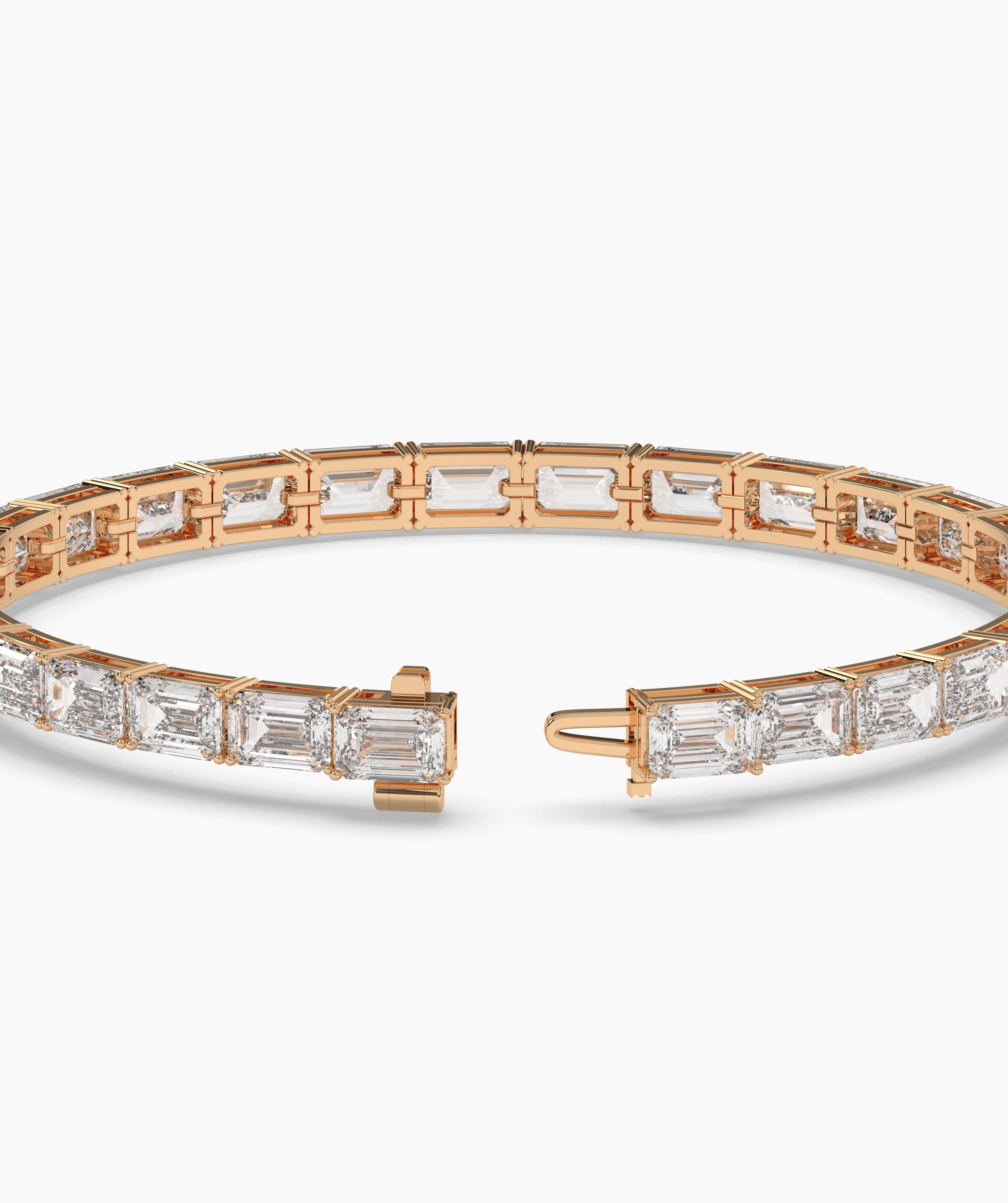 Aurelia Smaragd Tennisarmband 