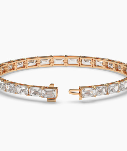 Aurelia Emerald Tennis Bracelet