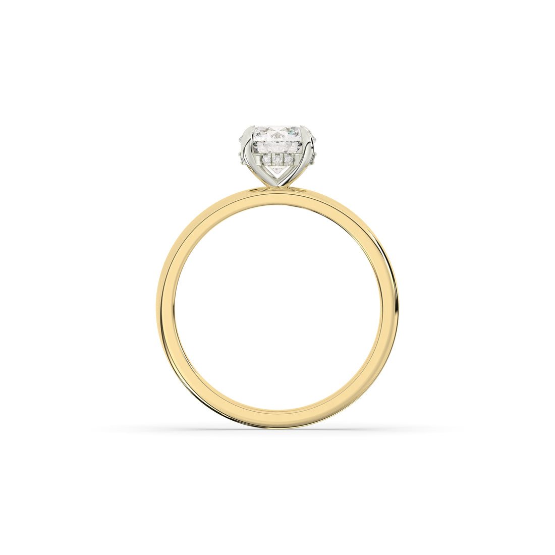 Marleen Round Solitaire Ring