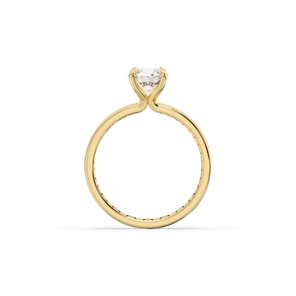 Isabell Round Solitaire Ring