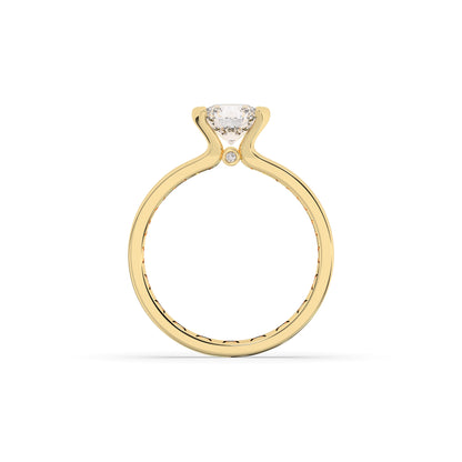 Liana Round Solitaire Ring