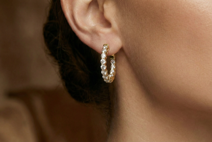 Tatja Runder Creolen Ohrring │ Ø18mm