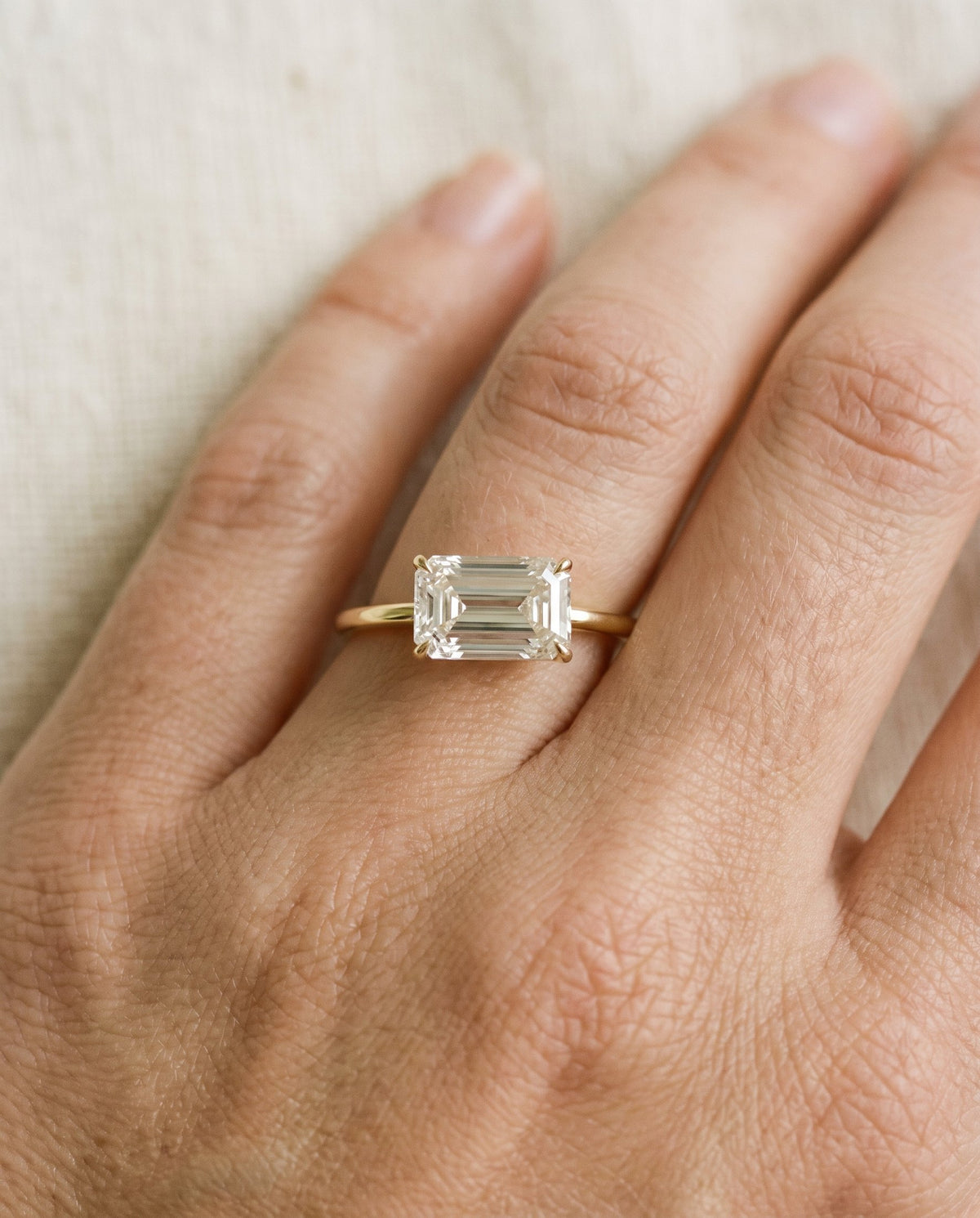 East-west engagement ring | BEUSÉA