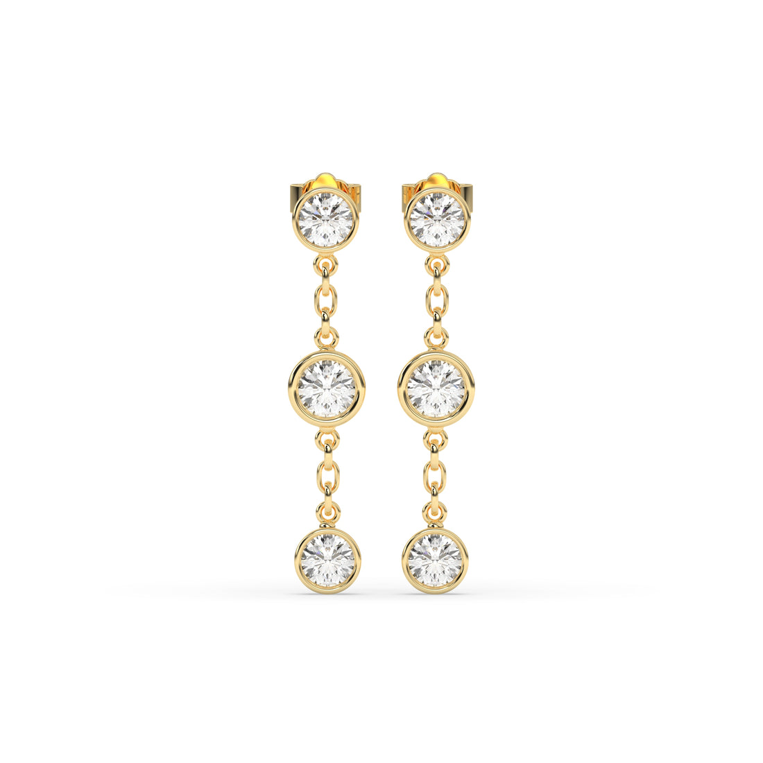 Serena Round Drop Earring