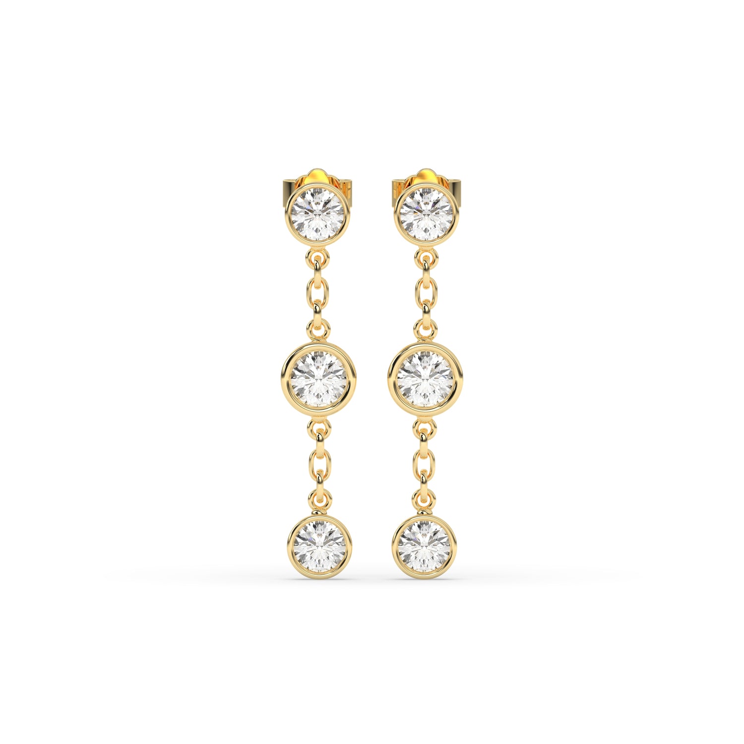 Serena Round Drop Earring